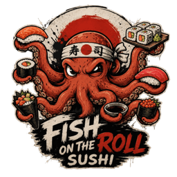 Fish on the Roll logo