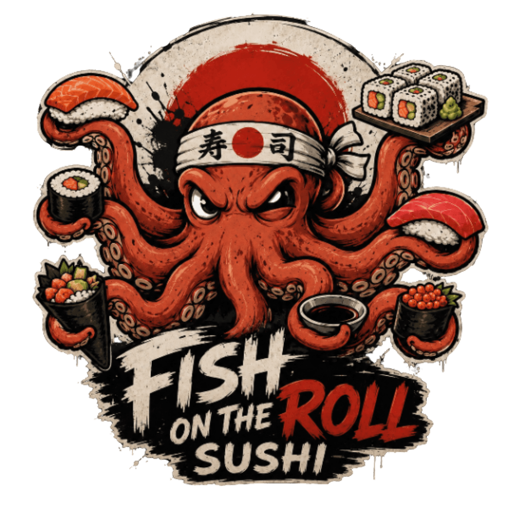 Fish on the Roll logo
